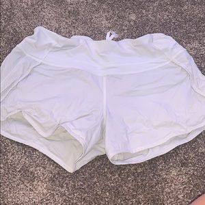 lululemon white shorts